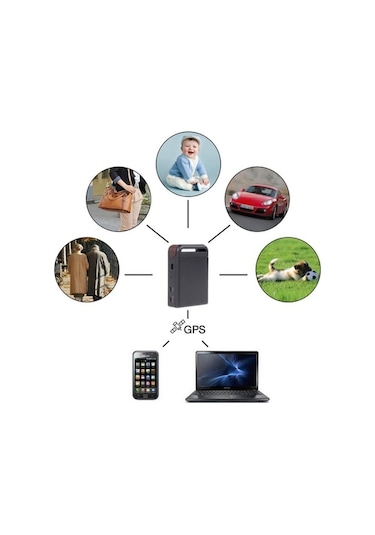 Diğer Tk102b 2g Gsm/gprs/gps Araç Takip Cihazı - Gerçek Zamanlı Online, Gps Doğruluk: 5-15m