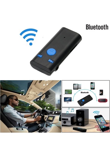 Araç Kiti Stereo Ses Müzik Alıcı Mic Hifi Aux Tf Kart Portlu Bt3.0 A2dp