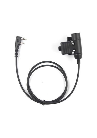 Baofeng UV-5R HD01 Bowman Elite II İki Yönlü Walkie Talkie 7.1 MM U94 Ptt Adaptörlü Kulaklık