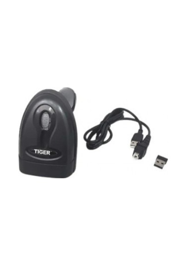 Tiger CS611 1D CCD 2.4G Kablosuz Barkod Okuyucu