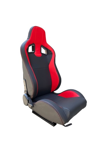 Spor Koltuk Deri Siyah Sarı Oto Yarış Koltuğu 1 Takım 2 Adet