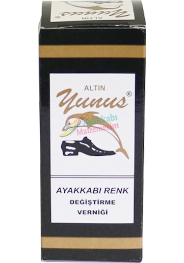 Altın Yunus Ayakkabı Renk Değiştirici Boya 75 CC + Sünger