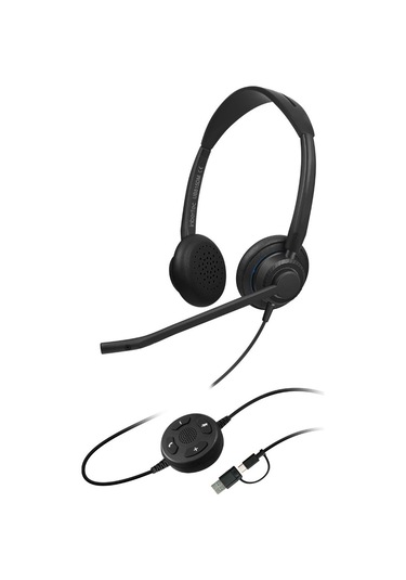 Inbertec UB815DM Premium Duo Çağrı Merkezi Kulaklığı