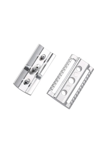 Maiyame Zink Alaşımlı Çift Kenarli Güvenli Tıraş Bıçağı Ucu - Eski Tip Tıraş Makinesi Değiştirme Ucu, Çoğu Uzun Saplı Tıraşa Uygun