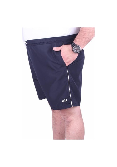 Starbattal Büyük Beden Klasik Deniz Şortu 23677 Lacıvert 10 Lacivert