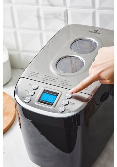 Karaca Bake Xl Siyah Ekmek Ve Yoğurt Yapma Makinesi (Teşhir&Outlet)