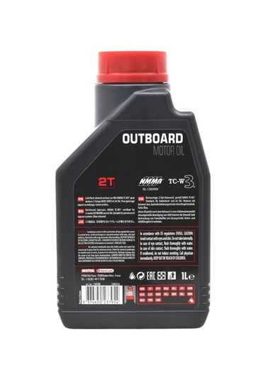 Motul Marine Outboard 2t 1 L 2 Zamanlı Tekne Motor Yağı 2 Adet