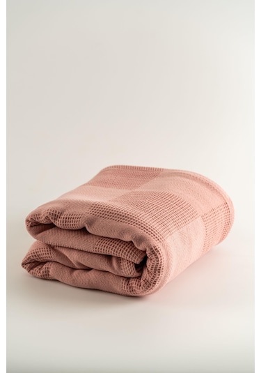 Soley Serenity %100 Pamuk 200 X 220 Cm Çift Kişilik Pike Pudra