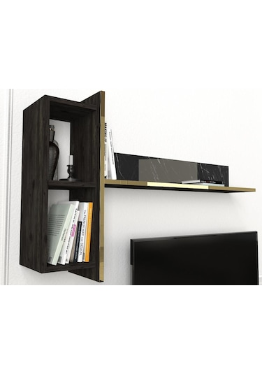 Dekorister Exclusive Veyron Tv Ünitesi Rebab-Mermer