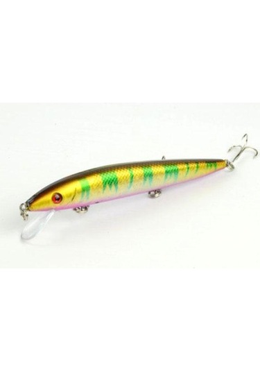 14.3 Cm/15g Hengjia Abs Sert Plastik Minnow Sazan Yemi Tout İçin Tiz Kanca İle 4 Adet/grup