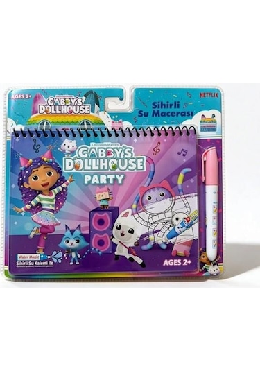 Bk0011 Gabby Dollhouse Lisanslı Boyama Kitabı-gpt