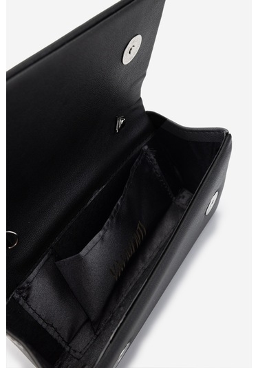 Valmenti Kadın Vegan Siyah Deri Abiye Çanta 1083 0018 Bn Cnt Y25 Sıyah Dr Siyah