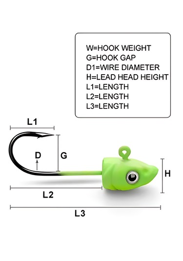Hokkaido 5 Adet,5 Farklı Renk,her Renkten 1'er Adet, 3,5 Gram Jig