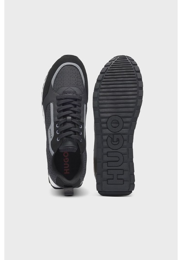 Hugo Erkek Ayakkabı 50536205 001 Siyah Siyah