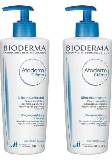 Bioderma Atoderm Cream 2 x 500 ML