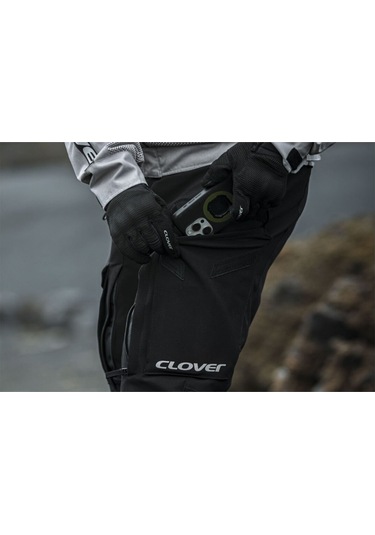 Clover Adv Korumalı Motosiklet Pantolonu Siyah