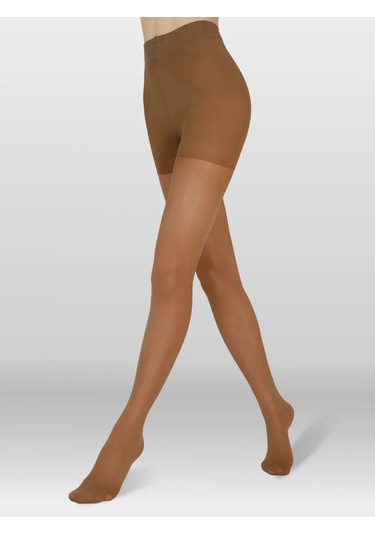 Allure Avignon Push-up Şortlu Naylon Çorap 40/150 Den 59461521 Bronz Rengi
