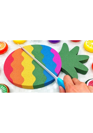 Heroes Kinetik Kum 4 Renk 1 KG Oyun Kumu Kalıp