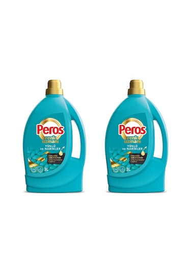 Peros Renk Uzmanı Yünlü ve Narinler Sıvı Çamaşır Deterjanı 2 x 3 L