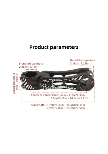 Motion003 Vxm Ayarlanabilir Bisiklet Stem 31 8mm İle 145mm Arasinda 90 Derece Araligi Siyah Aluminyum Alasimli Dag Ve Yol Bisikletleri Icin Altın