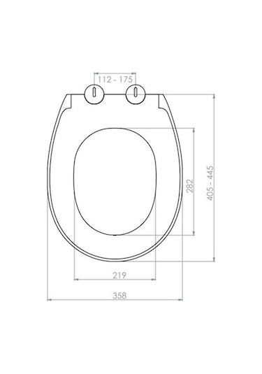 Nkp Genesis Duroplast Yavaş Kapanan Klozet Kapağı - Nkp0401