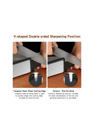 Liangmei 5'i 1 Arada Bıçak Bileyici Elmas Çubuklar 400/1000 Çok