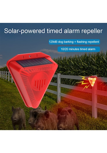 Bokıoesde 6led Solar Alarm Işığı Ip65 Su Geçirmez Sensör Açık