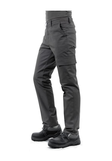 Şensel, İş Pantolonu, Koyu Gri, Komando Cepli -54E1432-