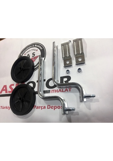 Bisiklet Yan Denge Tekeri 16 Jant Takım Çok Renkli