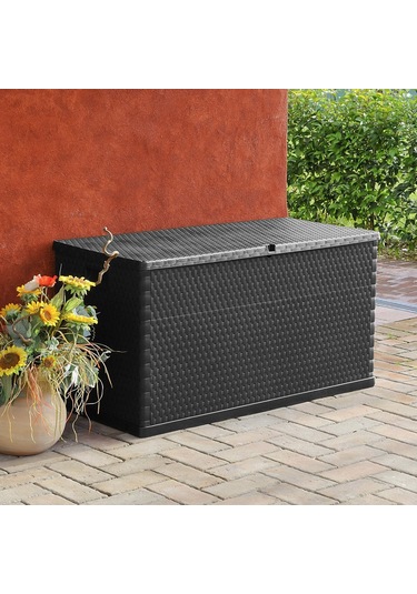 Multibox Rattan Bahçe Dolabı Antrasit