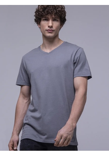 Frutto Rosso Sade Temel Tişört 209755358 Gri