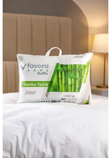 Favora Bambu Yastık 50x70 Cm Beyaz