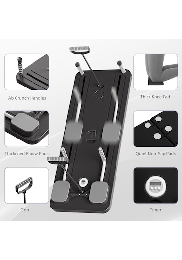 Egzersiz Aleti Pilates Reformer, Ev Tipi Pilates İstasyonu, Siyah