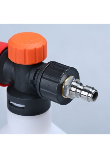 Tenfowee 500ml 1/4" Hızlı Bağlantılı Yıkama Köpük Sprayı - Ayarlanabilir Uç, 16mpa Maksimum Basınç, Dayanıklı Mühendislik Plastik + Bakır