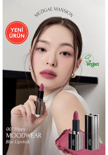 Muzigae Mansion Moodwear Blur Lipstick 007 Hippy