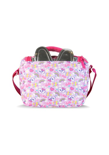 Wia Sweet Cat Kız Çocuk Termoslu Beslenme Çantası Lila