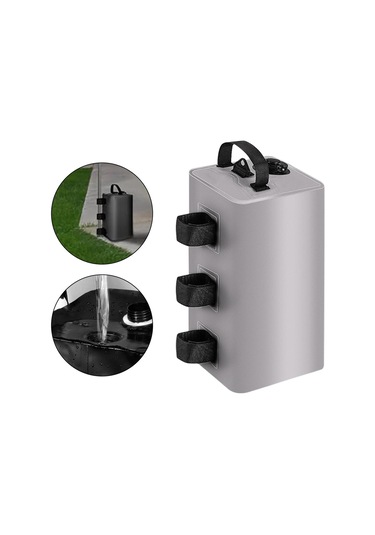 Dolıty Gölgelik Su Ağırlık Çantası Katlanır Bacak Gri-10-l 10 L Çok Renkli