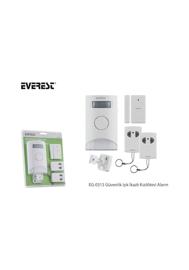Alarm - Everest - Eg-0313 - Işık İkazlı Kızıl Ötesi - Kumandalı
