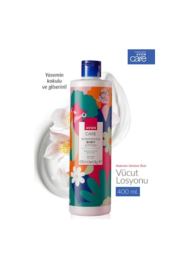Avon Care Shimmering Gliserin İçeren Yasemin Kokulu Vücut Losyonu 400 ML