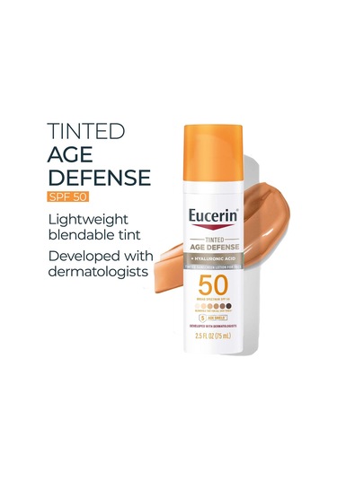 Eucerin Tinted Age Defense Spf50 Yüz Güneş Kremi 75ml