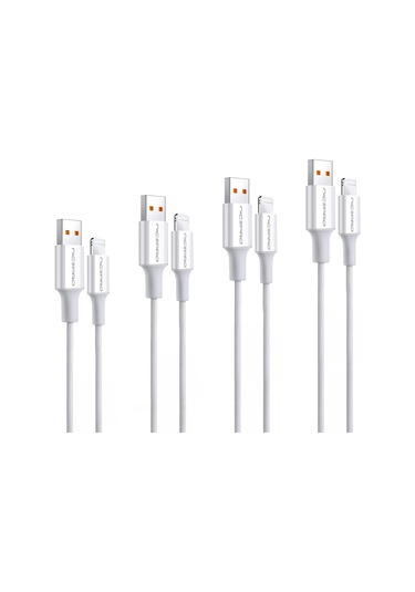 Npo Utl02 60w 20cm Tpe Usb To Lightning Hızlı Şarj Ve Data Kablosu 4 Adet Lighnting