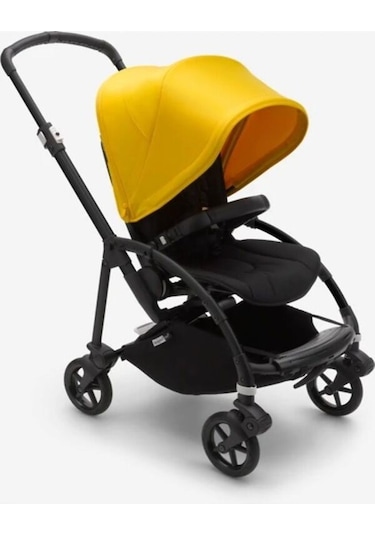 Bugaboo Bee 6 Çift Yönlü Bebek Arabası (Black/Yellow)