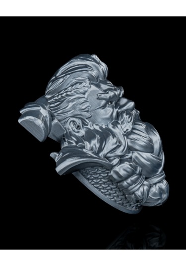 Glow Smith Duvar Büstü Gri