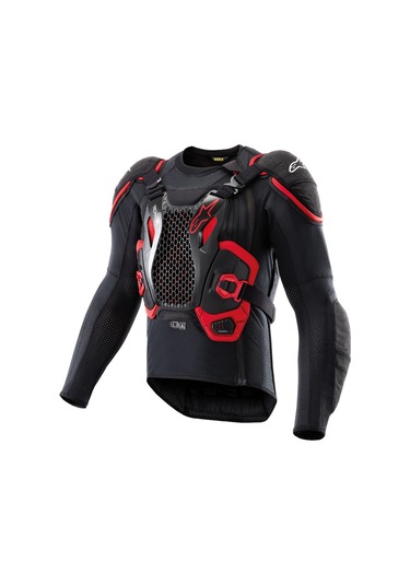 Alpinestars Tech-air Off-road Sistem Airbag Ceket Siyah Kırmızı
