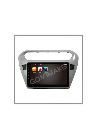 Peugeot 301 2012-2020 Uyumlu 8 Gb Ram 128 Gb Hafıza Android Multimedia Teyp 9"