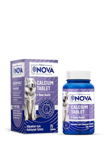 Nova Premium Calcium 75 Tablet Köpek Vitamini