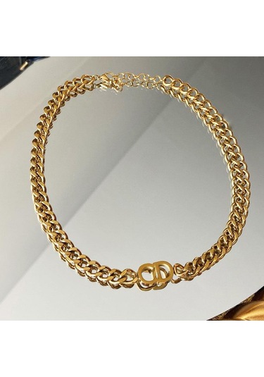 Cd Gurmet Gold Çelik Kolye Çok renkli