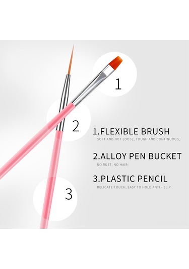 Qingmipy Dıy Manikür Seti: Akıllı Kurutma Lambası, Taşlama Makinesi, 15 Fırça, 5 Noktalama Kalemi Ve Dekorlar - Usb Şarjlı