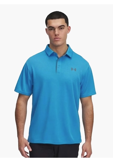 Under Armour Tech Polo Tişört - 453 1290140-453 Mavi