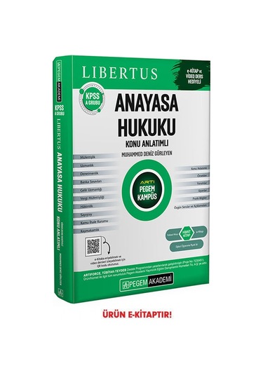 Kpss A Grubu Anayasa Hukuku Konu Anlatımlı E-kitap
